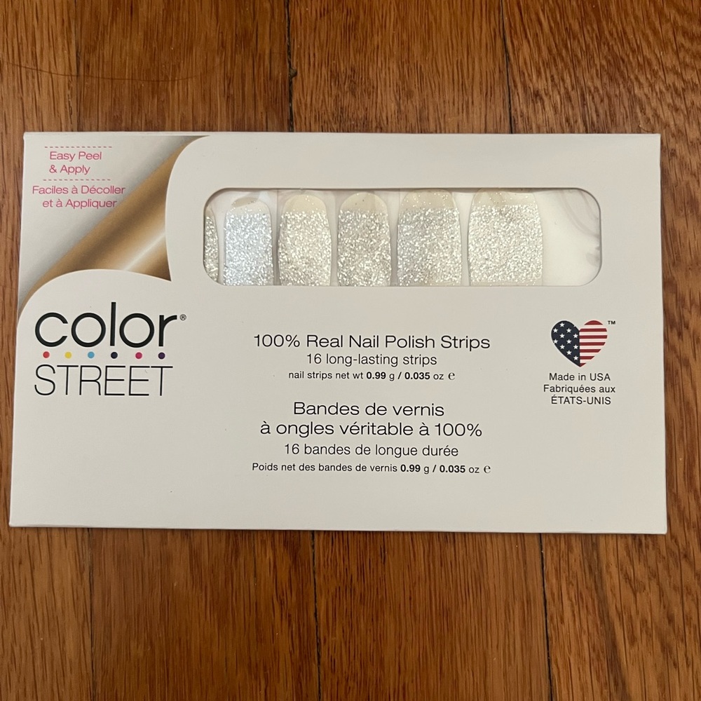 Color Street Dripping in Diamonds Nail Color Strips. New in sealed package